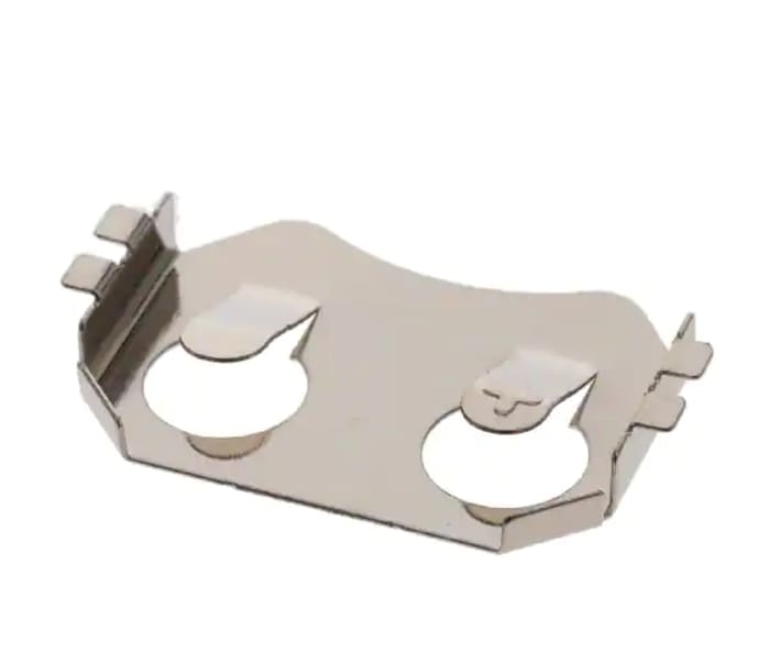 RS PRO CR2032 Battery Clip, Leaf Spring Contact