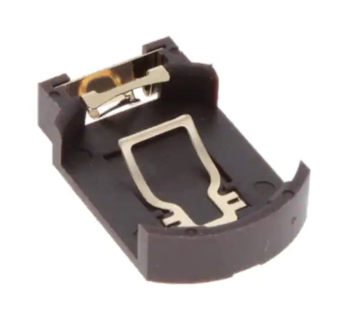 RS PRO CR2032 Battery Holder, Leaf Spring Contact