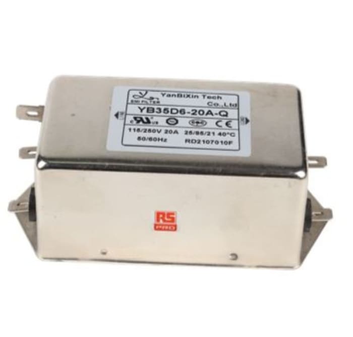 RS PRO | RS PRO 20 A 250V ac 50Hz, 60 Hz, Chassis Mount Power Line