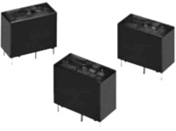 Omron PCB Mount Relay, 12V dc Coil, 10A Switching Current, SPST