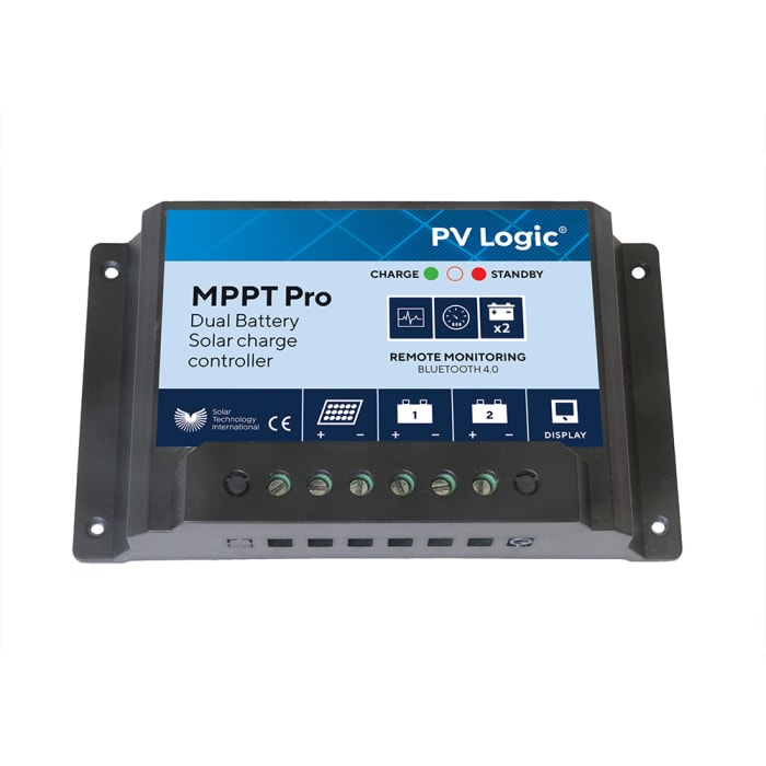 Régulateur solaire PV Logic, tension du panneau solaire 12 Vdc, 24 Vdc