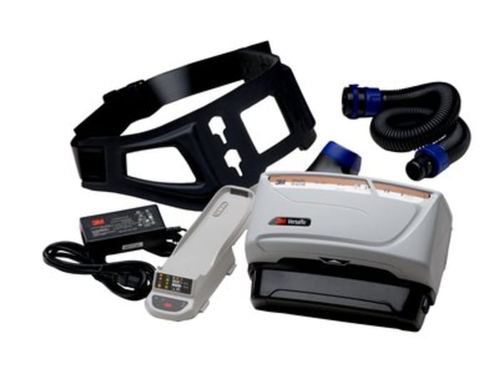 3M Powered Air Turbo TR-600 Series Powered Respirator, 2 Filters