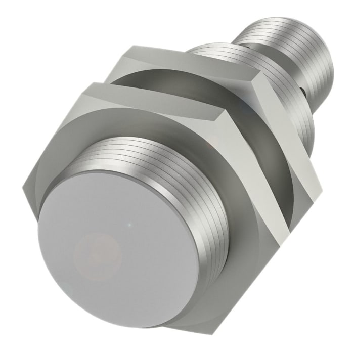 BALLUFF BES Series Inductive Barrel-Style Inductive Proximity Sensor, M18 x 1, 8mm Detection, PNP Output, 10 →