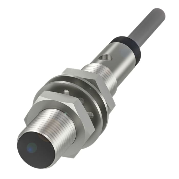 BALLUFF BES Series Inductive Barrel-Style Inductive Proximity Sensor, M12 x 1, 2mm Detection, NO Output, 20 →