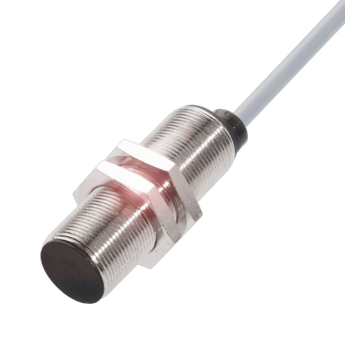 BALLUFF BES Series Inductive Barrel-Style Inductive Proximity Sensor, M18 x 1, 5mm Detection, Normally Open Output, 20