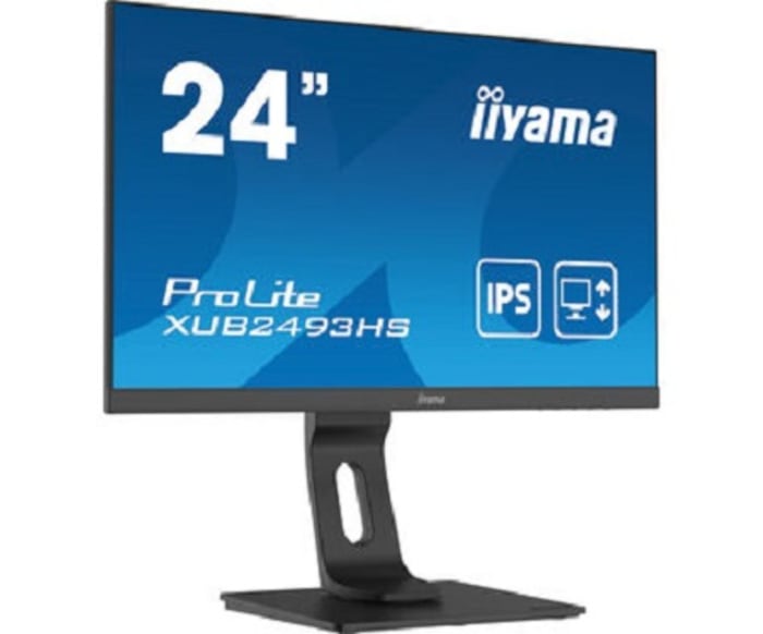 iiyama ProLite XUB2493HS-B4 24in LCD Computer Monitor, 1920 x 1080 Pixels