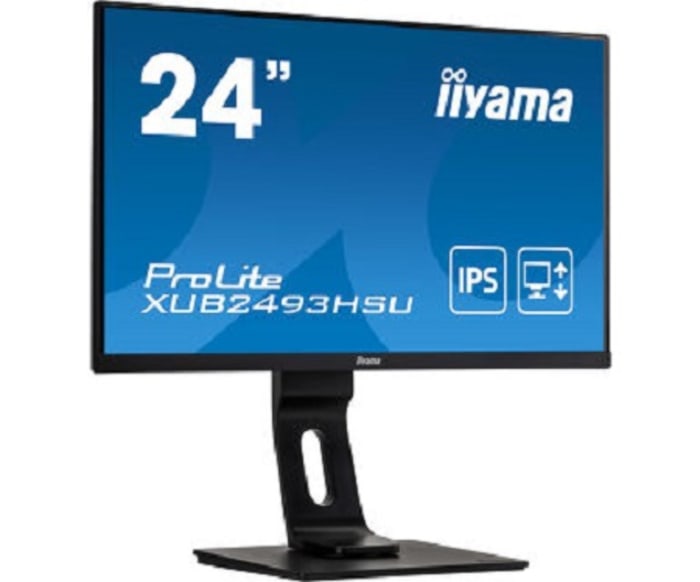 iiyama ProLite XU2493HSU-B1 24in LCD Computer Monitor, 1920 x 1080 Pixels