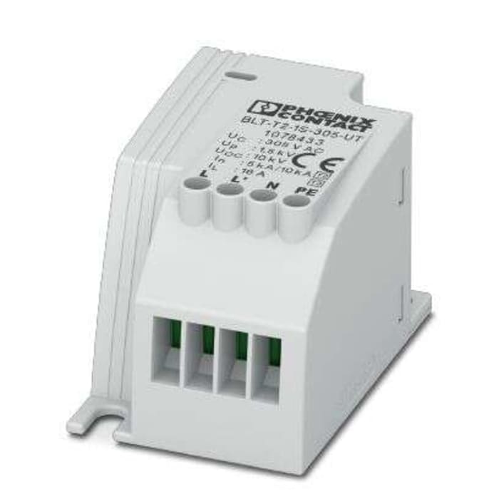 1078433 Phoenix Contact Phoenix Contact, BLTT21S305UT Surge Suppressor Unit 100 → 230 V ac