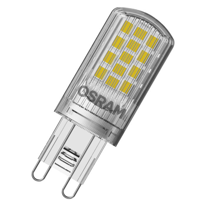 4058075626102 Osram, Osram PARATHOM LED PIN G9 LED GLS Bulb 4.2 W(40W),  4000K, Cool White, Capsule shape, 239-8604