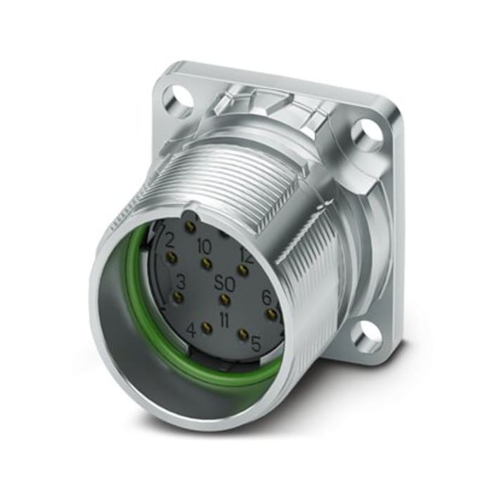 1629089 Phoenix Contact | Phoenix Contact Circular Connector, 12 ...