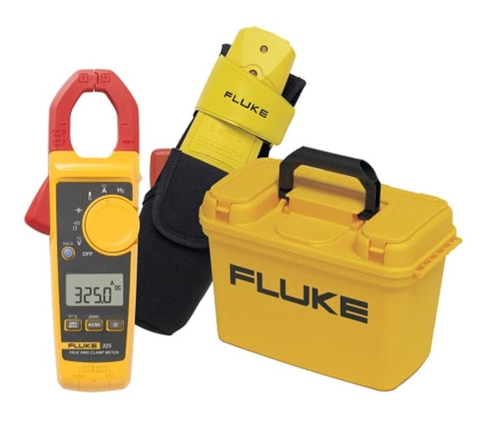 Fluke 325 Clamp Meter, 400A dc, Max Current 400A ac