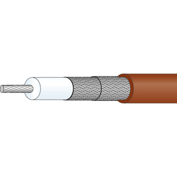 RG_400_/U Huber+Suhner | Huber+Suhner, 100 m, RG400 Coaxial Coaxial ...