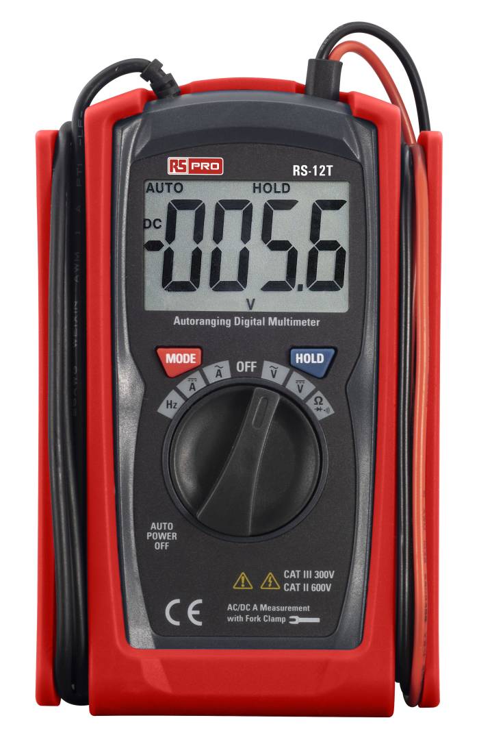 RS PRO | RS PRO Handheld Digital Multimeter, True RMS, 100A ac Max ...