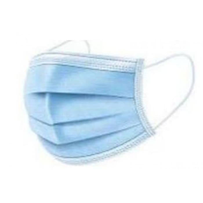 Masque respiratoire jetable Weida Medical Services, Bleu x 50