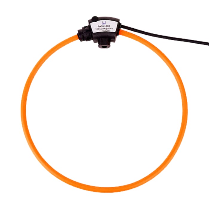 GILGEN Muller & Weigert FASK Series Rogowski Coil Current Transformer, 1kA Input, 100mV/kA Output, 100mm Bore