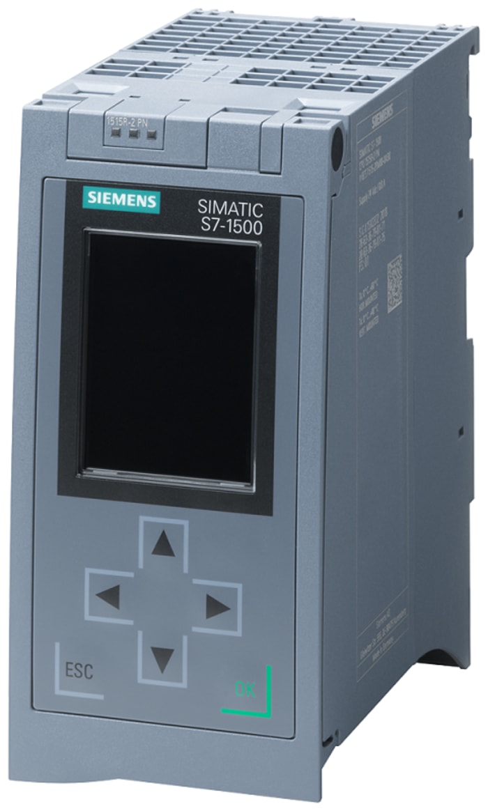 Controlador lógico Siemens SIMATIC S7-1500R tipo CPU, comunicación Profinet