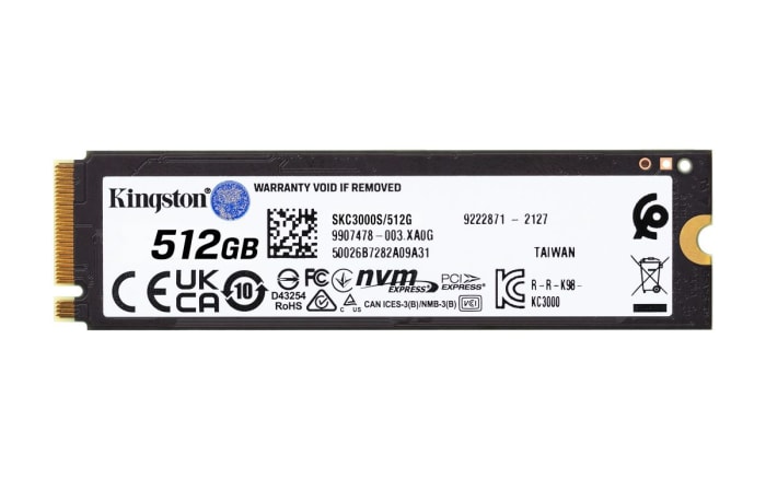 SKC3000S/512G Kingston | Disco duro SSD KC3000 Interno M.2 (2280
