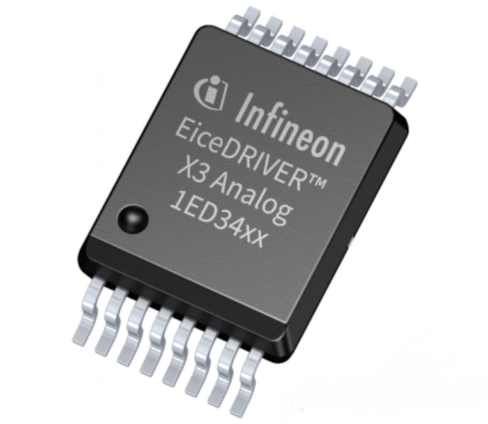 1ED3431MU12MXUMA1 Infineon | Infineon, Gate Driver, 3 A 16-Pin 25 V ...