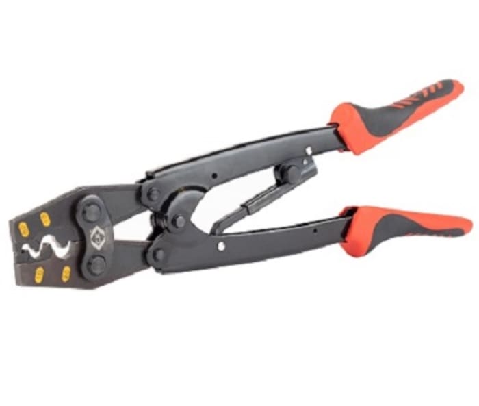 CK Ratchet Crimping Pliers Hand Crimp Tool for Uninsulated Terminals
