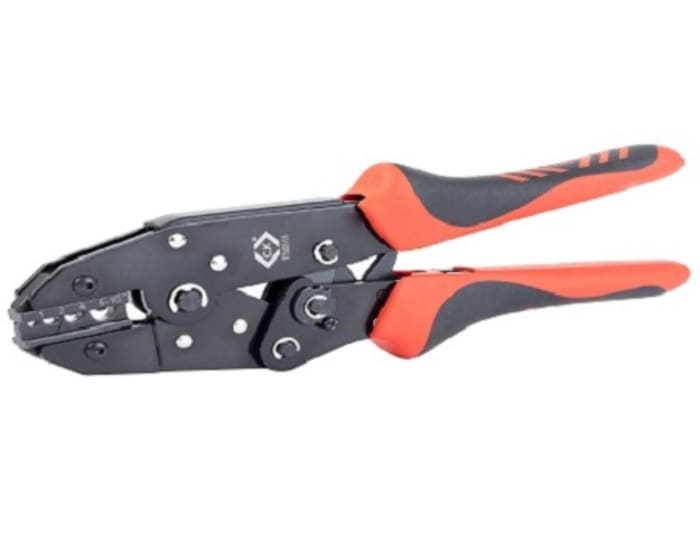 CK Ratchet Crimping Pliers Hand Crimp Tool for Uninsulated Terminals