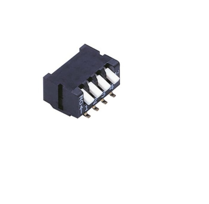 CFP-0202TB NIDEC COPAL ELECTRONICS GMBH | 2 Way PCB Piano Dip Switch