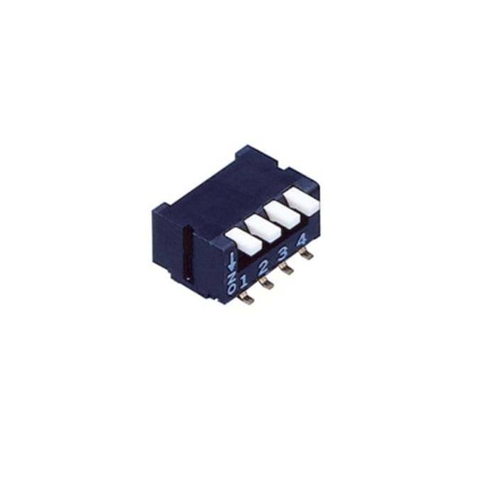 CFP-0212TB NIDEC COPAL ELECTRONICS GMBH | 2 Way PCB Piano Dip Switch