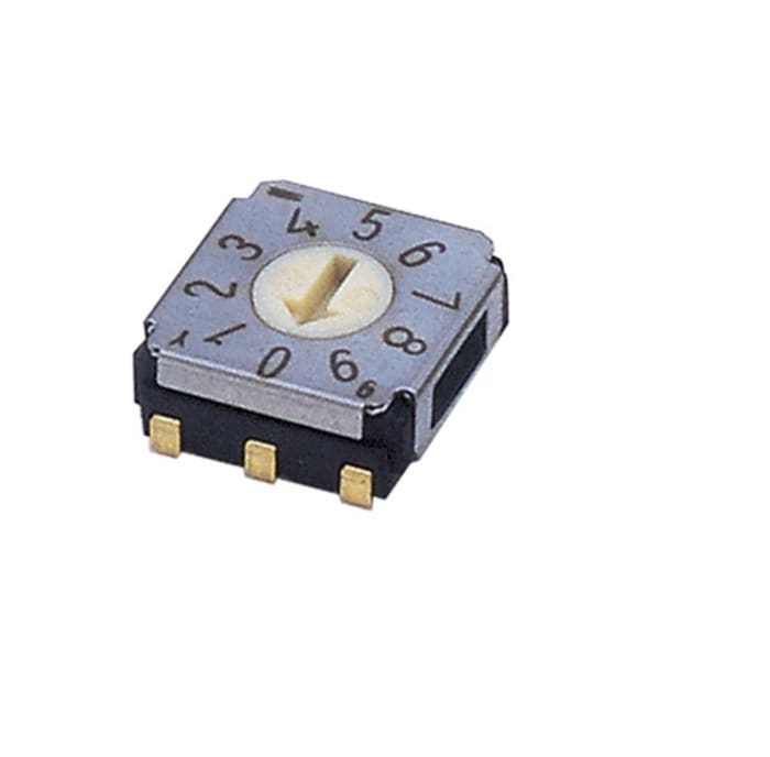 SA-7010TA Nidec Components | Nidec Components Rotary Coded DIP Switch ...