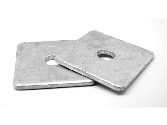 RS PRO Steel Plain Square Plate Washer 2453059 RS Components