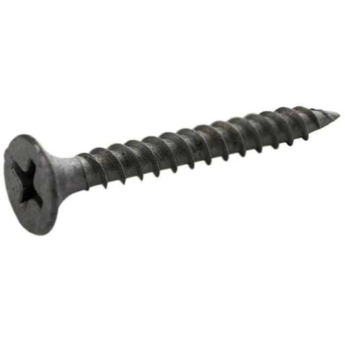 Fijaciones para yeso de cabeza Corneta con huella Phillips RS PRO, #8 x 3pulgada, de acero, acabado negro