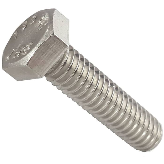 RS PRO, Steel, Hex Bolt, 1/2-13 x 6in, 245-6803