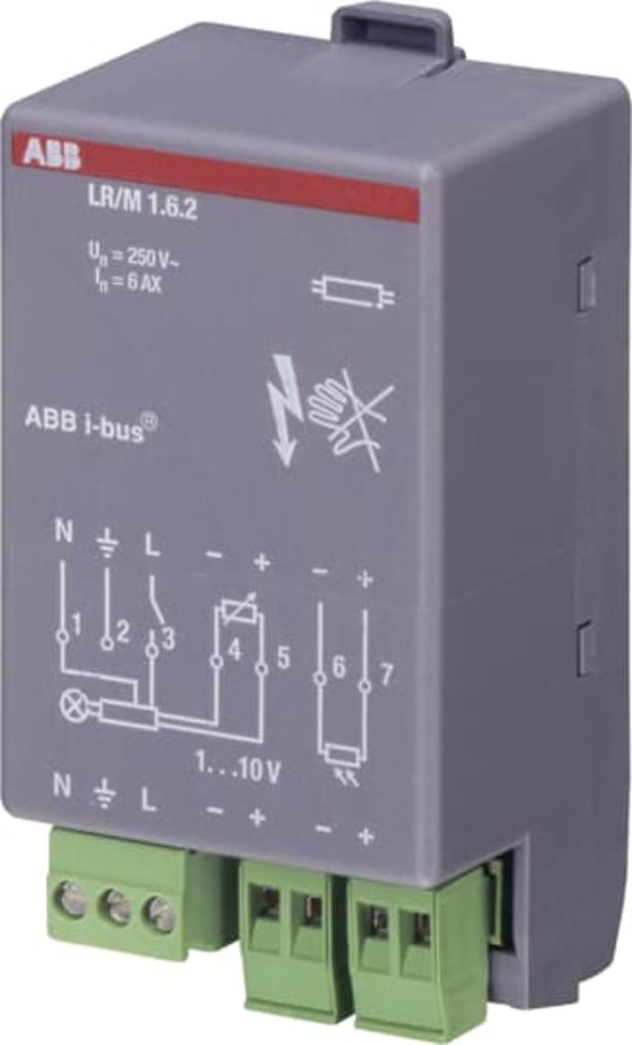 ABB Lighting Controller General Lighting Controller, DIN Rail Mount, 1 → 10 V