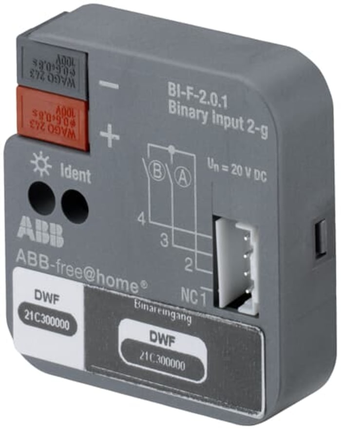 2CDG510002R0011 ABB | ABB Input Unit for Use with ABB free@home ...