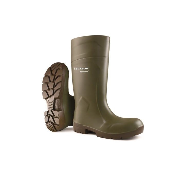 Steel toe top cap wellies dunlop