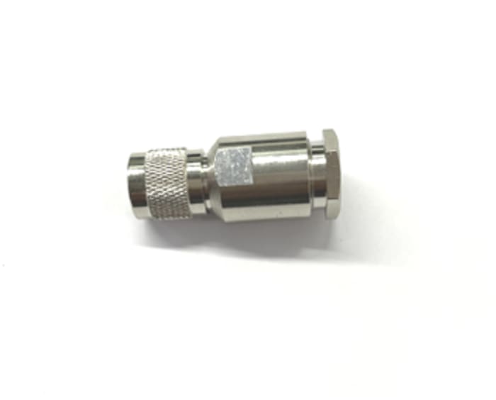 RS PRO, Plug Cable Mount TNC Connector, 50Ω, Solder Termination, Straight Body