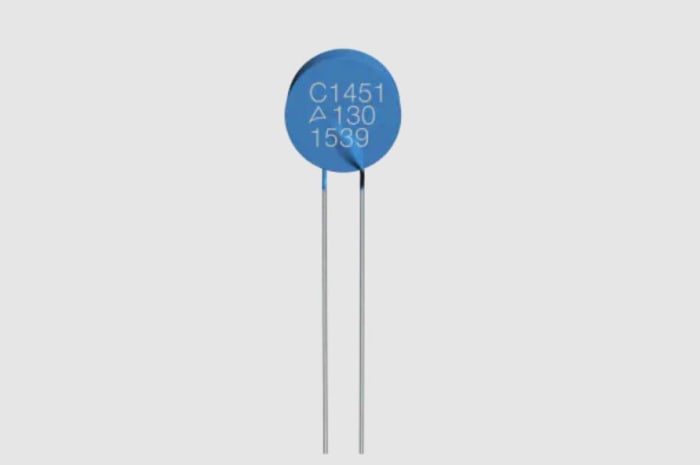 Ptc thermistor top