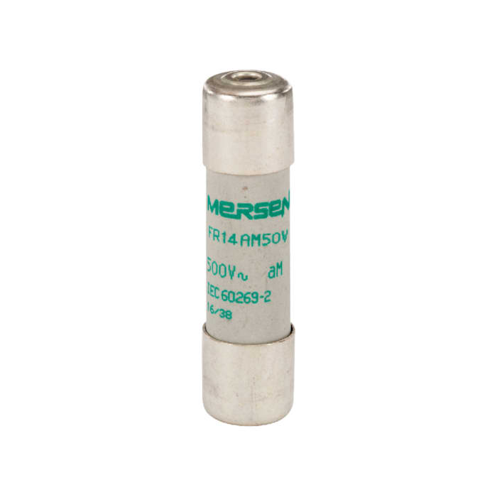B216661 Mersen | Fusible de cartucho cerámico Mersen, 500V ac, 2A, 14 x ...