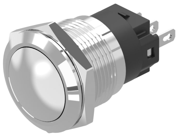 825171.2000 EAO EAO 82 Series Push Button Switch, Latching, Panel