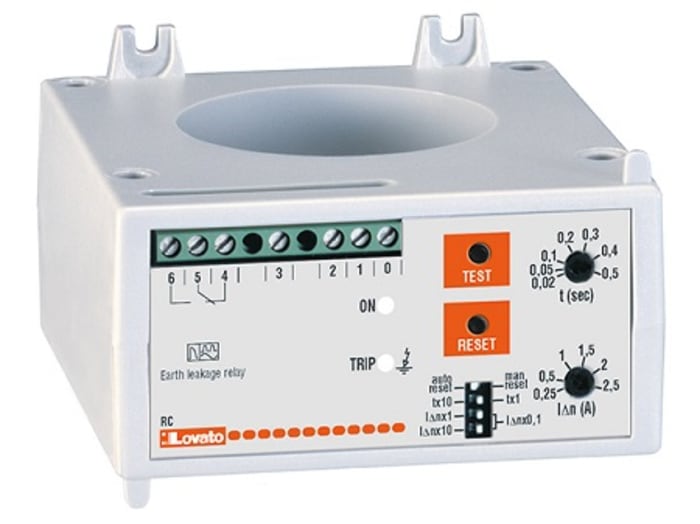 31RC60415 Lovato | Lovato Earth Leakage Relay, 50 to 60 Hz Frequency, 0 ...
