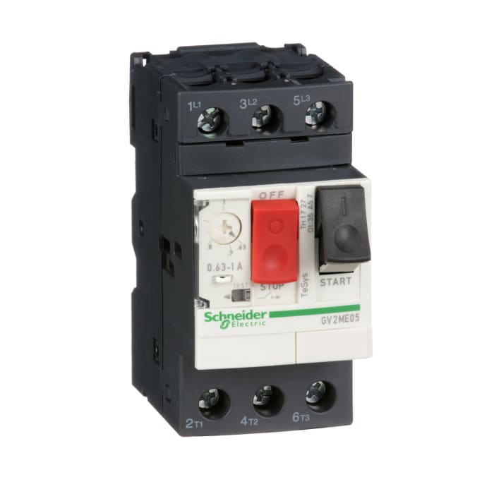 Disjoncteur moteur Schneider Electric TeSys 0,63 à 1 A, 690 V