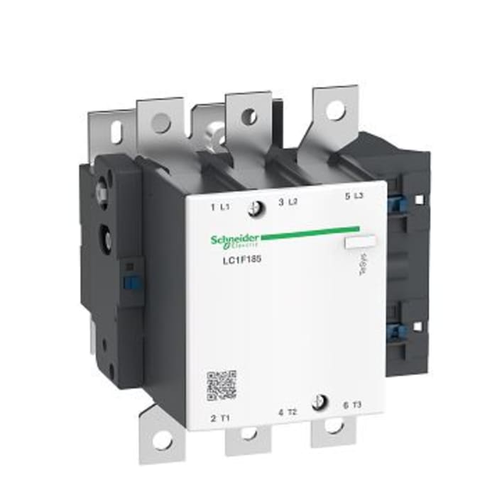 Schneider Electric TeSys F Contactor, 115 V ac Coil, 3-Pole, 185 A, 100 kW, 3NO