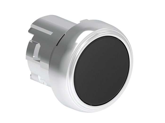 Lovato LPSB10 Series Black Spring Return Push Button, 22mm Cutout