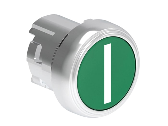 Lovato LPSB11 Series Green Momentary Push Button, 22mm Cutout