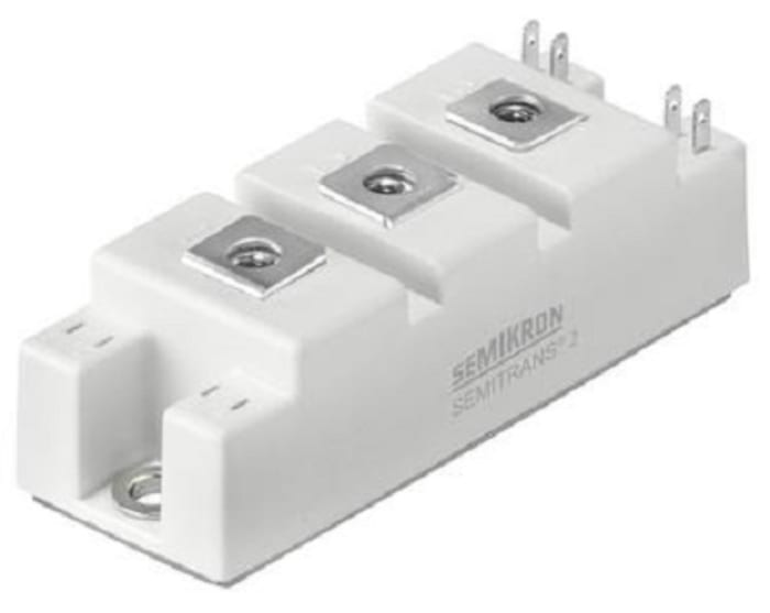 Semikron Danfoss SKM100GAL12F4 IGBT Transistor Module, 100 A 1200 V