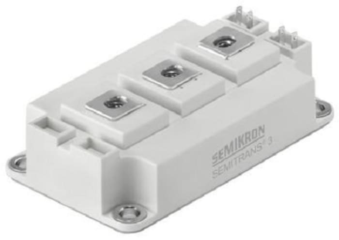 Semikron Danfoss SKM200GB12F4 Half Bridge IGBT Transistor Module, 200 A 1200 V