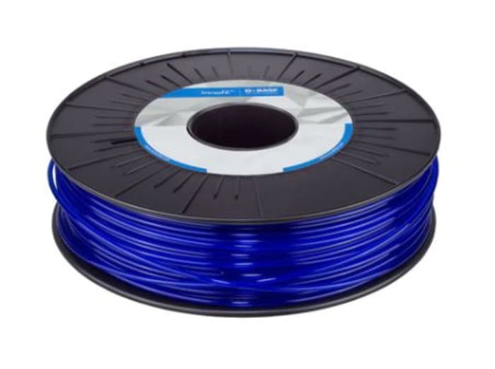 BASF 1.75mm Blue, Transparent PLA 3D Printer Filament, 750g