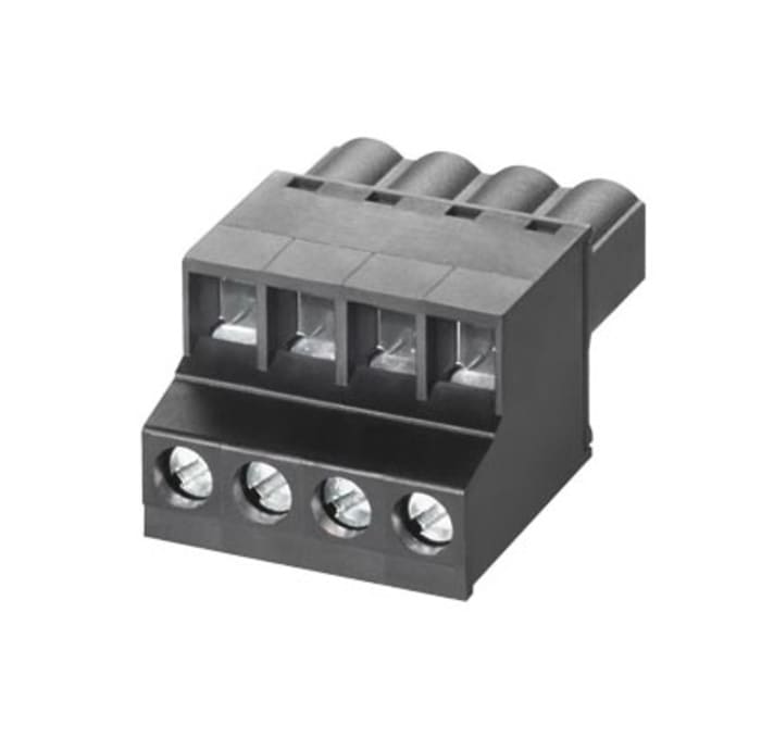 Siemens Terminal Block, 4-Way, Screw Terminal Termination