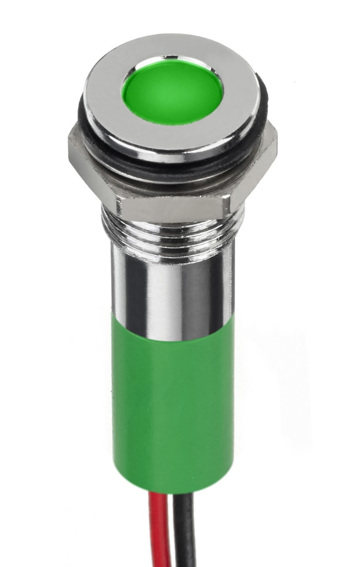 Panel mount indicator top