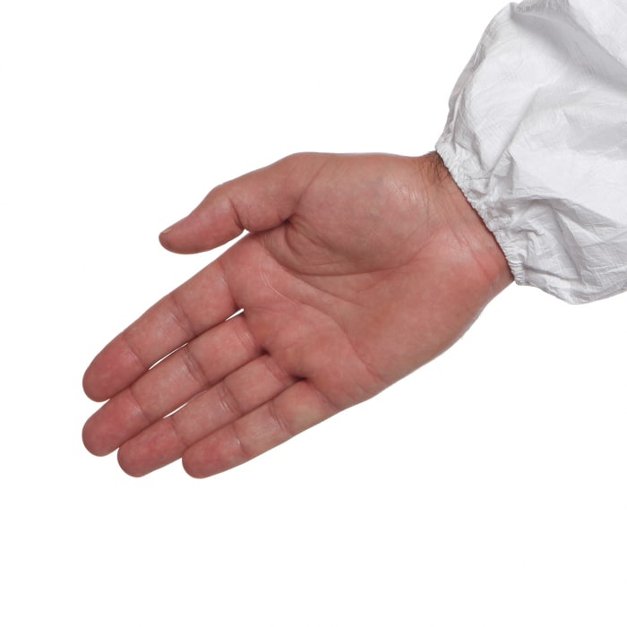 D13495983 DuPont | DuPont White Unisex Disposable White Lab Coat M ...