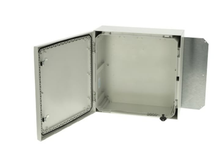 Coffret mural Fibox en Polycarbonate, Hauteur 500 mm, Largeur 500 mm, Profondeur 210mm, IP66