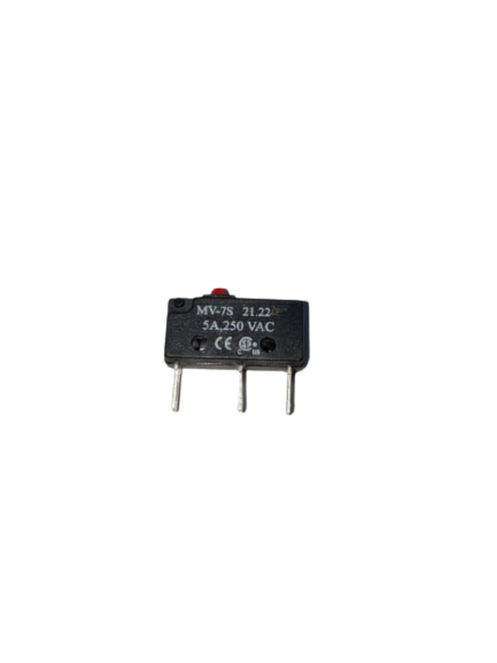 RS PRO Plunger Microswitch, Screw Terminal, 5A @ 250V ac, SPDT, IP40